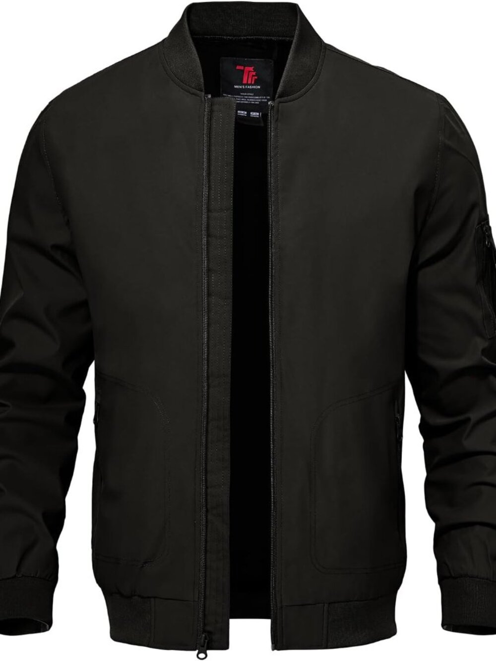 Men's Lightweight Jackets Casual Dress Golf Bomber Windbreaker Fall